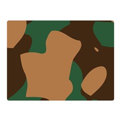 Military Camouflage Double Sided Flano Blanket (mini)  by Nexatart