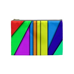 More Color Abstract Pattern Cosmetic Bag (medium) 