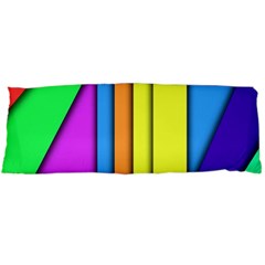 More Color Abstract Pattern Body Pillow Case (dakimakura) by Nexatart