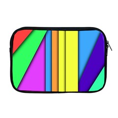 More Color Abstract Pattern Apple Macbook Pro 17  Zipper Case by Nexatart