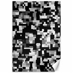 Noise Texture Graphics Generated Canvas 12  x 18   11.88 x17.36  Canvas - 1