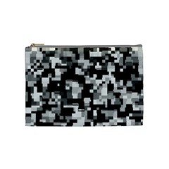 Noise Texture Graphics Generated Cosmetic Bag (medium) 