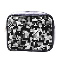 Noise Texture Graphics Generated Mini Toiletries Bags by Nexatart