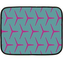 Pattern Background Structure Pink Double Sided Fleece Blanket (mini)  by Nexatart