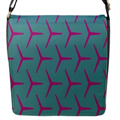 Pattern Background Structure Pink Flap Messenger Bag (s) by Nexatart