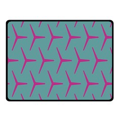 Pattern Background Structure Pink Double Sided Fleece Blanket (small)  by Nexatart