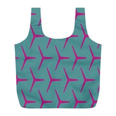 Pattern Background Structure Pink Full Print Recycle Bags (l)  by Nexatart