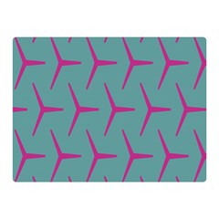 Pattern Background Structure Pink Double Sided Flano Blanket (mini)  by Nexatart