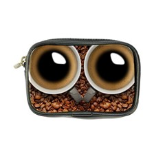 Owl Coffee Art Coin Purse by Nexatart