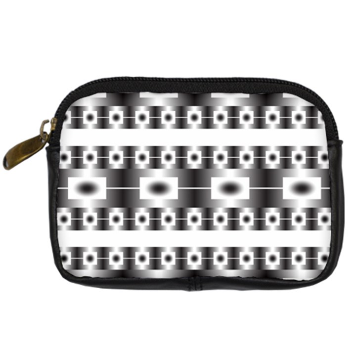 Pattern Background Texture Black Digital Camera Cases