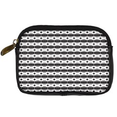 Pattern Background Texture Black Digital Camera Cases by Nexatart