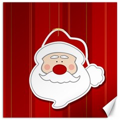 Santa Claus Xmas Christmas Canvas 12  X 12   by Nexatart