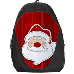 Santa Claus Xmas Christmas Backpack Bag by Nexatart