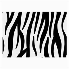 Seamless Zebra Pattern Large Glasses Cloth (2-side) by Nexatart