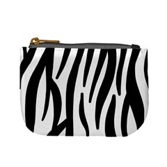 Seamless Zebra Pattern Mini Coin Purses by Nexatart