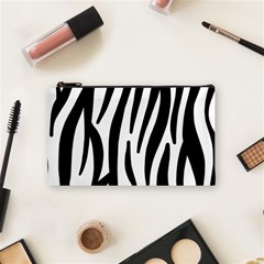 Seamless Zebra Pattern Cosmetic Bag (small)  by Nexatart