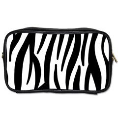 Seamless Zebra Pattern Toiletries Bags 2-side by Nexatart