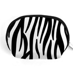 Seamless Zebra Pattern Accessory Pouches (Medium)  Front