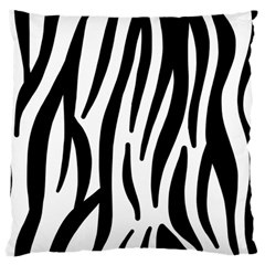 Seamless Zebra Pattern Standard Flano Cushion Case (one Side) by Nexatart