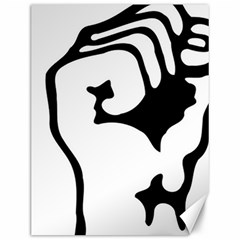 Skeleton Right Hand Fist Raised Fist Clip Art Hand 00wekk Clipart Canvas 12  X 16   by Foxymomma