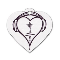 Audio Heart Tattoo Design By Pointofyou Heart Tattoo Designs Home R6jk1a Clipart Dog Tag Heart (one Side) by Foxymomma