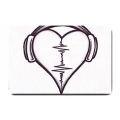 Audio Heart Tattoo Design By Pointofyou Heart Tattoo Designs Home R6jk1a Clipart Small Doormat  by Foxymomma