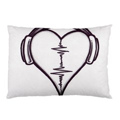 Audio Heart Tattoo Design By Pointofyou Heart Tattoo Designs Home R6jk1a Clipart Pillow Case by Foxymomma