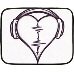 Audio Heart Tattoo Design By Pointofyou Heart Tattoo Designs Home R6jk1a Clipart Fleece Blanket (mini) by Foxymomma