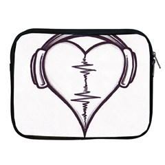 Audio Heart Tattoo Design By Pointofyou Heart Tattoo Designs Home R6jk1a Clipart Apple Ipad 2/3/4 Zipper Cases by Foxymomma