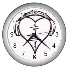 Audio Heart Tattoo Design By Pointofyou Heart Tattoo Designs Home R6jk1a Clipart Wall Clocks (silver)  by Foxymomma