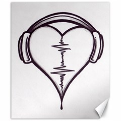 Audio Heart Tattoo Design By Pointofyou Heart Tattoo Designs Home R6jk1a Clipart Canvas 20  X 24   by Foxymomma