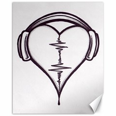 Audio Heart Tattoo Design By Pointofyou Heart Tattoo Designs Home R6jk1a Clipart Canvas 11  X 14   by Foxymomma