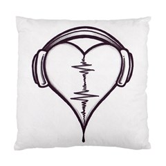 Audio Heart Tattoo Design By Pointofyou Heart Tattoo Designs Home R6jk1a Clipart Standard Cushion Case (two Sides) by Foxymomma