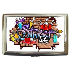 Graffiti Word Characters Composition Decorative Urban World Youth Street Life Art Spraycan Drippy Bl Cigarette Money Cases by Foxymomma