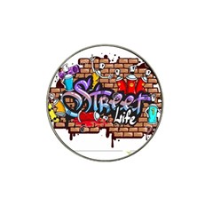 Graffiti Word Characters Composition Decorative Urban World Youth Street Life Art Spraycan Drippy Bl Hat Clip Ball Marker (10 Pack) by Foxymomma