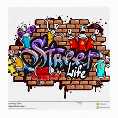 Graffiti Word Characters Composition Decorative Urban World Youth Street Life Art Spraycan Drippy Bl Medium Glasses Cloth by Foxymomma