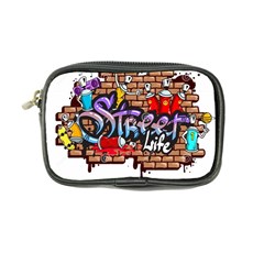 Graffiti Word Characters Composition Decorative Urban World Youth Street Life Art Spraycan Drippy Bl Coin Purse by Foxymomma