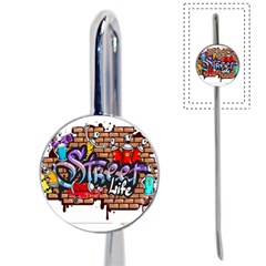 Graffiti Word Characters Composition Decorative Urban World Youth Street Life Art Spraycan Drippy Bl Book Mark by Foxymomma