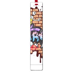 Graffiti Word Characters Composition Decorative Urban World Youth Street Life Art Spraycan Drippy Bl Large Book Marks by Foxymomma