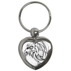 Tattoo Design 002 Key Chains (heart)  by Foxymomma