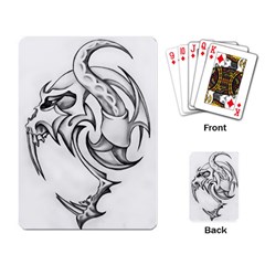 Tattoo Design 002 Playing Card by Foxymomma