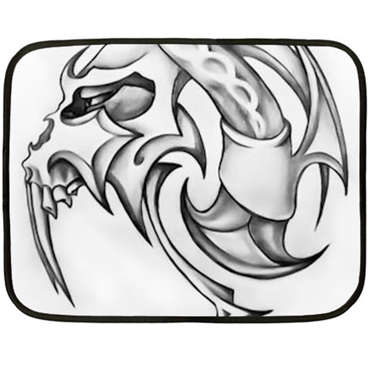 Tattoo Design 002 Fleece Blanket (Mini)