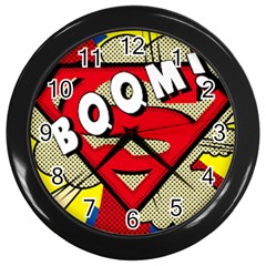 Images Wall Clocks (black)