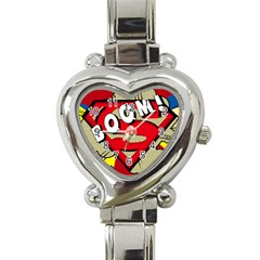 Images Heart Italian Charm Watch by Foxymomma