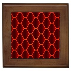 Snake Abstract Pattern Framed Tiles