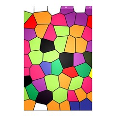 Stained Glass Abstract Background Shower Curtain 48  X 72  (small)  by Nexatart