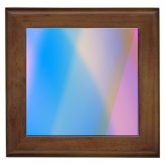 Twist Blue Pink Mauve Background Framed Tiles by Nexatart