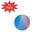 Twist Blue Pink Mauve Background 1  Mini Buttons (10 pack)  Front