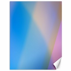 Twist Blue Pink Mauve Background Canvas 36  X 48   by Nexatart