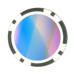 Twist Blue Pink Mauve Background Poker Chip Card Guard by Nexatart